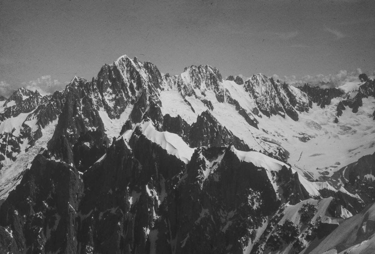 An old steel piton placed in granite rock at Yosemite National Park